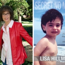 Lisa Hillman and Book cover - med